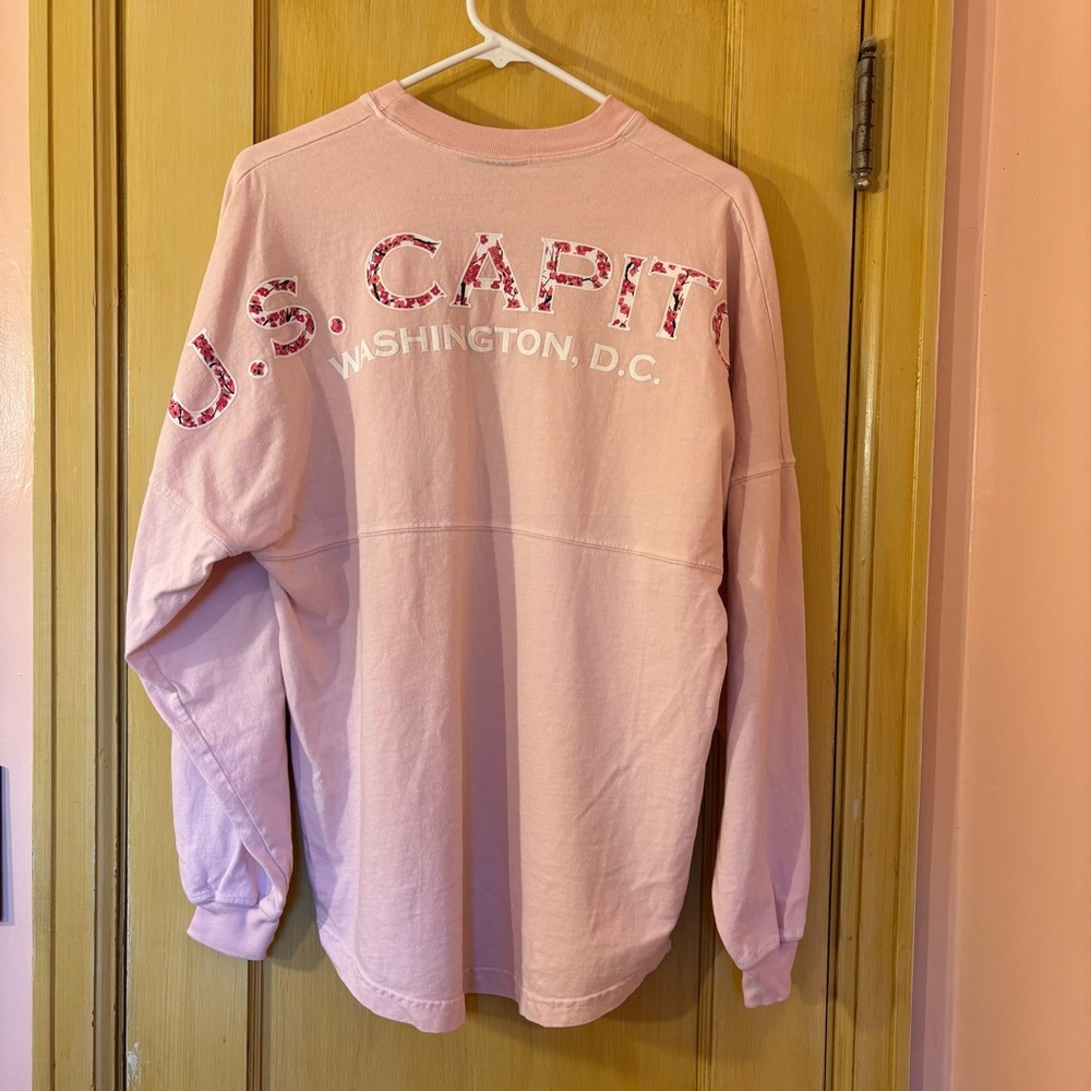 Spirit Jersey Washington DC Pink Cherry Blossom Size Small